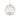 Currey & Company 9000-0076 Crystal Bud Silver Orb Chandelier in Silver Granello - Crescent Harbor