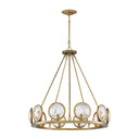 Currey & Company 9000-0119 MarjieScope 10 Light Chandelier in Antique Brass 5
