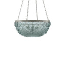 Currey & Company 9000-0140 Quorum Small 8 Light Chandelier in Silver Leaf 1