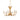 Currey & Company 9000-0186 Bette 6 Light Chandelier in Grecian Gold Leaf - Crescent Harbor