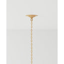 Currey & Company 9000-0186 Bette 6 Light Chandelier in Grecian Gold Leaf 8