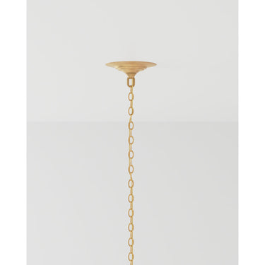 Currey & Company 9000-0186 Bette 6 Light Chandelier in Grecian Gold Leaf 8