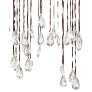 Currey & Company 9000-0198 Fen Small Chandelier in Cupertino 2