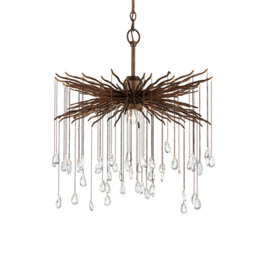 Currey & Company 9000-0198 Fen Small Chandelier in Cupertino 1