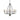 Currey & Company 9000-0214 Folgate 8 Light Chandelier in French Black/Gold Leaf - Crescent Harbor
