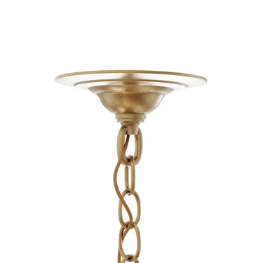 Currey & Company 9000-0217 Purebred Large 4 Light Lantern in Contemporary Gold Leaf/Natural 3