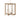 Currey & Company 9000-0217 Purebred Large 4 Light Lantern in Contemporary Gold Leaf/Natural - Crescent Harbor