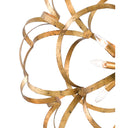 Currey & Company 9000-0259 Sappho Orb 9 Light Chandelier in New Gold Leaf 2