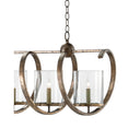 Currey & Company 9000-0263 Maximus Grande 7 Light Chandelier in Pyrite Bronze 2