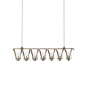 Currey & Company 9000-0263 Maximus Grande 7 Light Chandelier in Pyrite Bronze 3