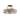 Currey & Company 9000-0265 Oyster Semi-Flush in Textured Bronze/Natural - Crescent Harbor