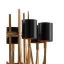 Currey & Company 9000-0332 Umberto 8 Light Chandelier in Brass 2
