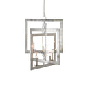 Currey & Company 9000-0352 Middleton Grand 8 Light Chandelier in Contemporary Silver Leaf 1