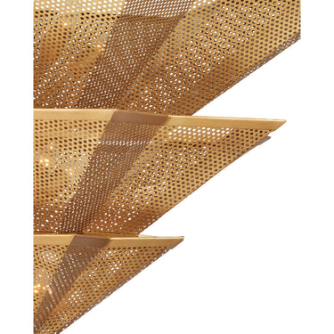 Currey & Company 9000-0359 Hanway 9 Light Chandelier in Antique Gold Leaf 2