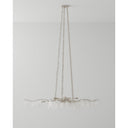 Currey & Company 9000-0368 Forest 10 Light Chandelier in Textured Silver/Natural 5
