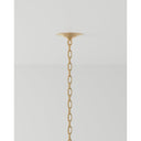 Currey & Company 9000-0385 Ibiza 4 Light Chandelier in Natural/Dark Contemporary Gold Leaf 4