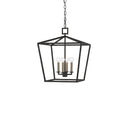 Currey & Company 9000-04-C1 Denison Black 4 Light Lantern in Mole Black 1