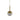 Currey & Company 9000-0419 Moonward Pendant in Antique Brass/Opaque White 4