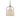 Currey & Company 9000-0445 Dunning Pendant in Blacksmith/Natural 1