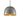 Currey & Company 9000-0477 Matute Pendant in Pewter/Polished Brass - Crescent Harbor