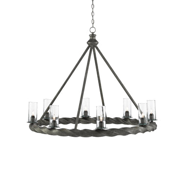 Currey & Company 9000-0511 Orson 8 Light Chandelier in Light Mole 4