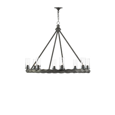 Currey & Company 9000-0511 Orson 8 Light Chandelier in Light Mole 5