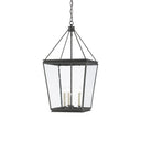 Currey & Company 9000-0550 Ellerman 3 Light Lantern in Old Iron 1