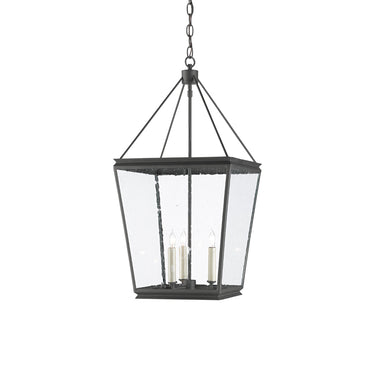 Currey & Company 9000-0550 Ellerman 3 Light Lantern in Old Iron 1