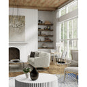 Currey & Company 9000-0555 Rainforest Small 9 Light Chandelier in Rustic Bronze 5