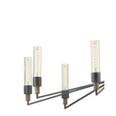 Currey & Company 9000-0607 Delgado 8 Light Chandelier in Antique Black/Reclaimed Wood 2