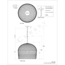 Currey & Company 9000-0623 Piero Chandelier in White 8
