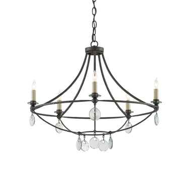 Currey & Company 9000-0641 Novella Small Chandelier in Mayfair 3