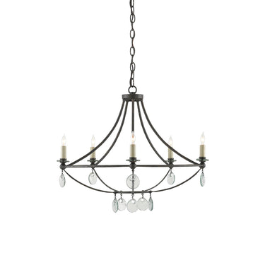 Currey & Company 9000-0641 Novella Small Chandelier in Mayfair 1
