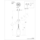 Currey & Company 9000-0650 Hightider Pendant in French Black/Natural Rope 5