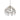 Currey & Company 9000-0671 Crystal Bud Rectangular 15-Light Multi-Drop Pendant in Painted Silver/Contemporary Silver Leaf - Crescent Harbor
