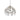 Currey & Company 9000-0673 Crystal Bud 36-Light Multi-Drop Pendant in Painted Silver/Contemporary Silver Leaf 3