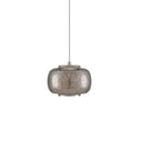 Currey & Company 9000-0688 Pepper 1-Light Multi-Drop Pendant in Painted Silver/Nickel 1