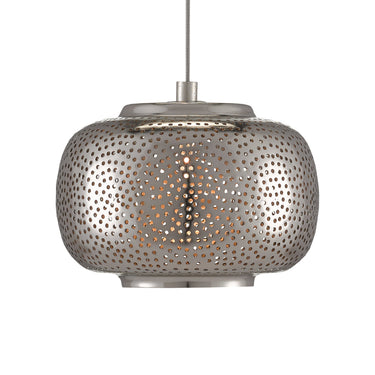 Currey & Company 9000-0694 Pepper 36-Light Multi-Drop Pendant in Painted Silver/Nickel 2