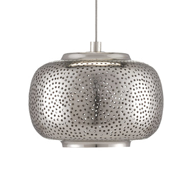 Currey & Company 9000-0694 Pepper 36-Light Multi-Drop Pendant in Painted Silver/Nickel 3