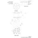 Currey & Company 9000-0712 Dove Round 15-Light Multi-Drop Pendant in Painted Silver/White 5