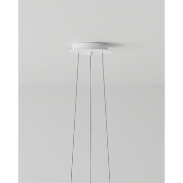Currey & Company 9000-0735 Rousham 6 Light Chandelier in Beige/Sugar White 7