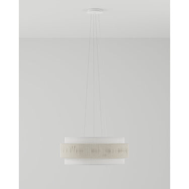 Currey & Company 9000-0735 Rousham 6 Light Chandelier in Beige/Sugar White 8