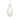 Currey & Company 9000-0769 Arietta Teardrop Chandelier in White/Pearl/Silver Leaf 3