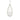 Currey & Company 9000-0769 Arietta Teardrop Chandelier in White/Pearl/Silver Leaf - Crescent Harbor