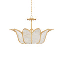 Currey & Company 9000-0776 Bebe 3 Light Chandelier in Contemporary Gold Leaf/Clear 6