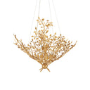 Currey & Company 9000-0778 Huckleberry 8 Light Chandelier in Contemporary Gold Leaf 4