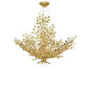 Currey & Company 9000-0778 Huckleberry 8 Light Chandelier in Contemporary Gold Leaf 5