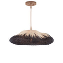Currey & Company 9000-0787 Comme Des Paniers Pendant in Khaki/Black 5