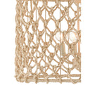 Currey & Company 9000-0803 Chesapeake Drum Chandelier in Beige/Smokewood/Natural Rope 2