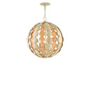 Currey & Company 9000-0806 Tartufo Coco Shell Chandelier in Coco Cream 4